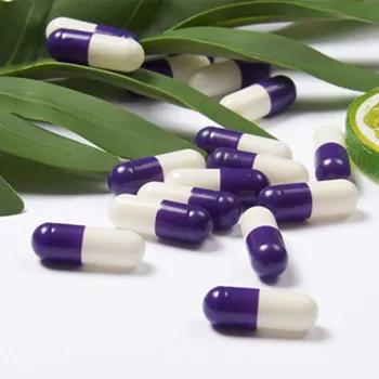 Healsee Purple Separated Hard HPMC Capsules For Herbs